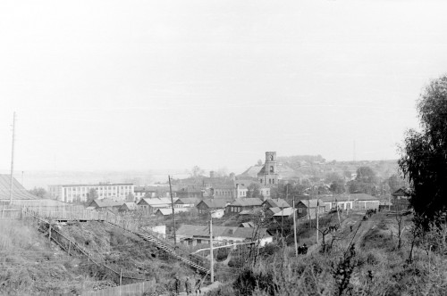 1970 е. Пешеходная дорога в Коновалово. Мариинский Посад