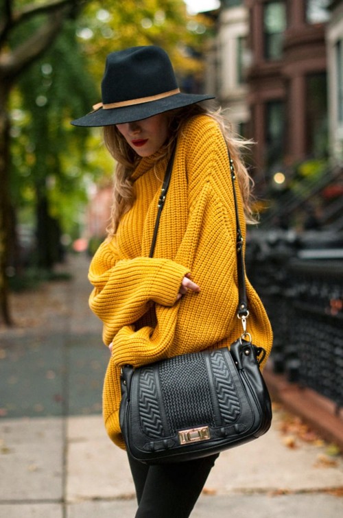 Knitted Sweaters Chic Street Style Inspiration Looks 1