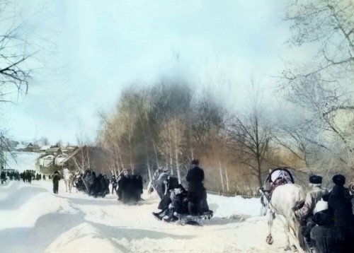 15 1966г. Проводы русской зимы. Мариинский Посад