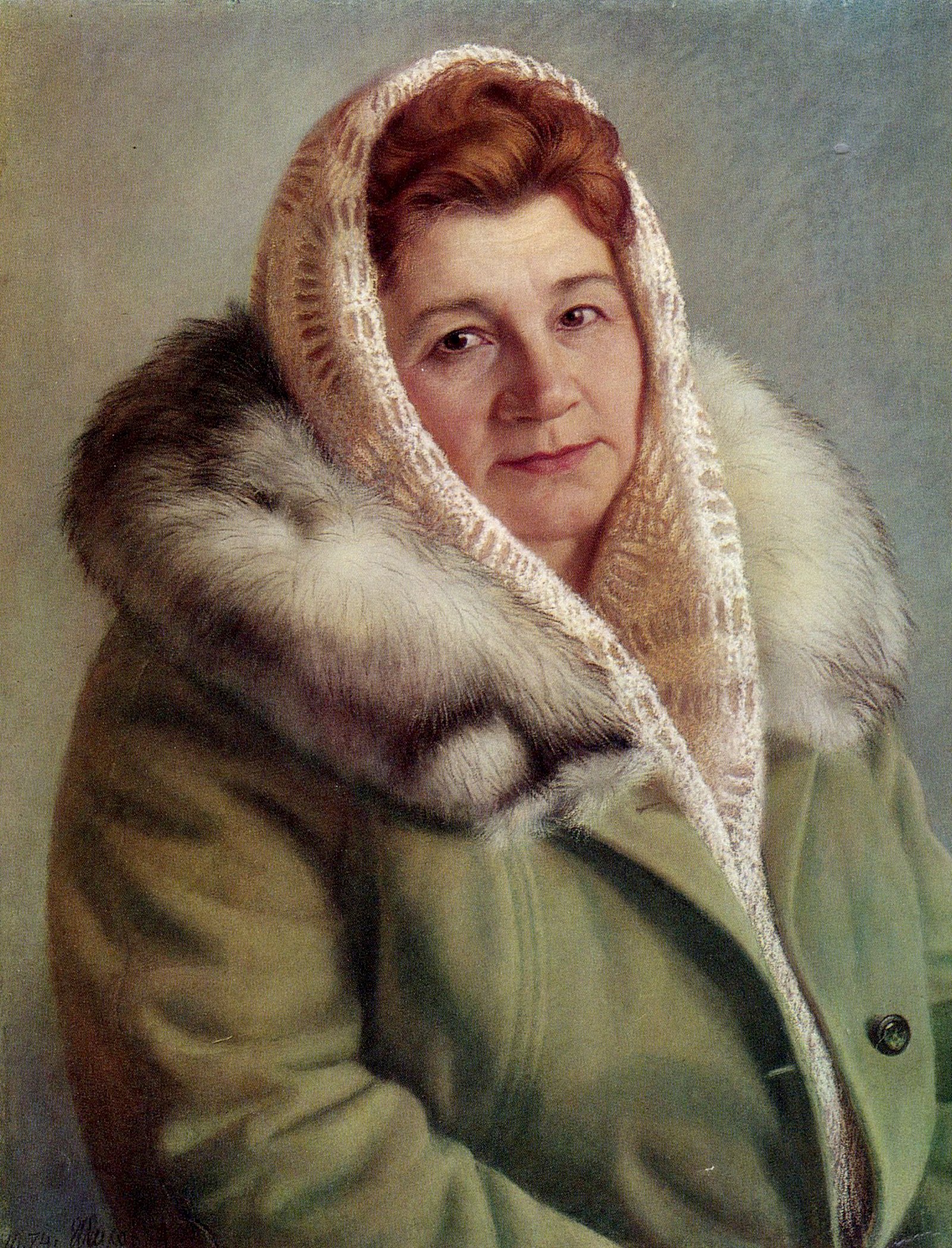 Шилов портрет матери